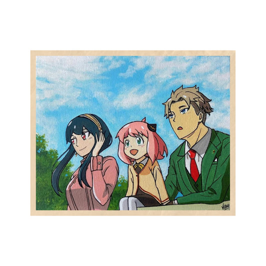 “Unspoken Bonds” – Anime Inspired Artwork